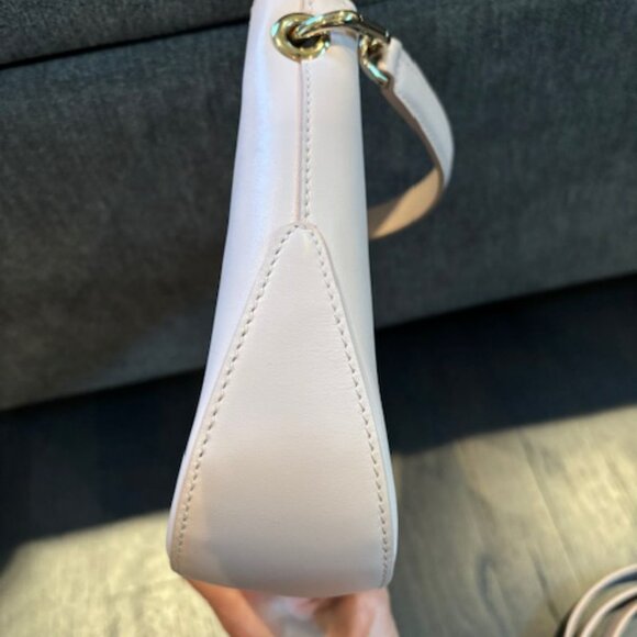 Furla FF Logo Leather Handbag (includes strap) - Soft Pink - Picture 8 of 11